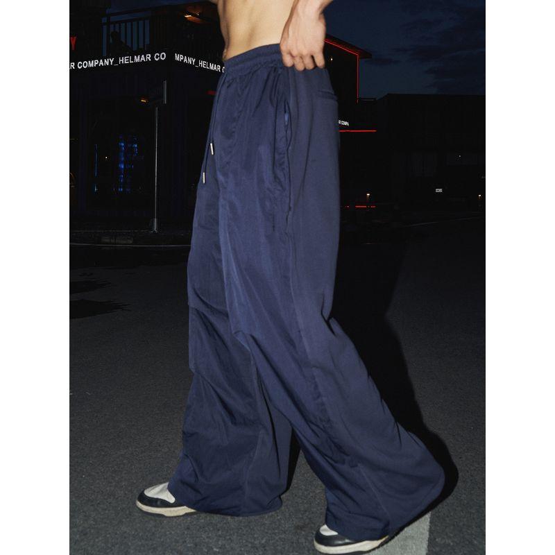 Original Retro Paratroopers Stitching Ruffle Loose Cargo Pants