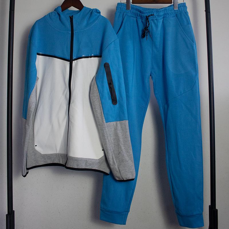Men's Spring & Autumn Sports Jacket and Sweatpants Set