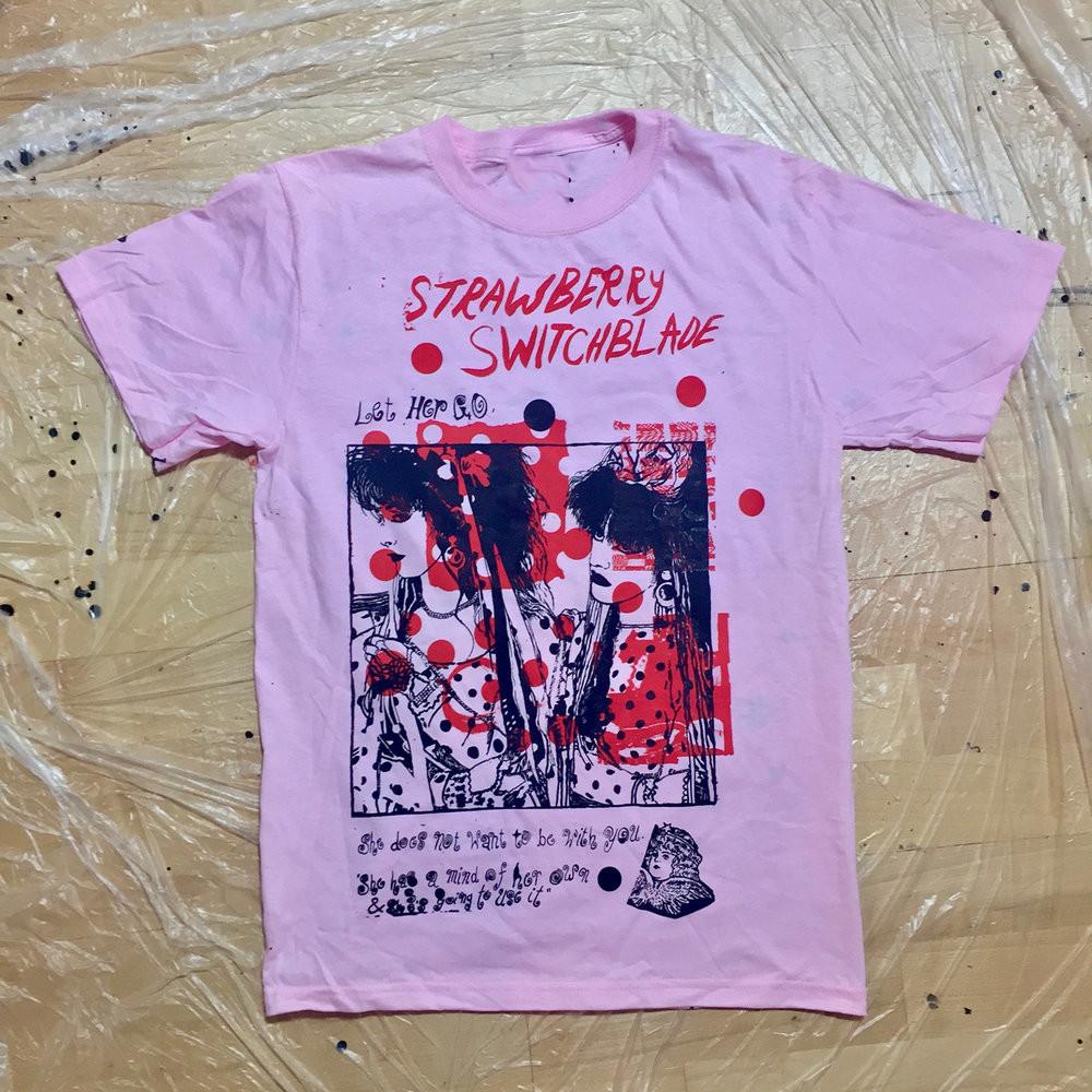 STRAWBERRY SWITCHBLADE T-shirt Unisex Black Men Unisex S-5XL US130 Unisex T-Shirt XXXL