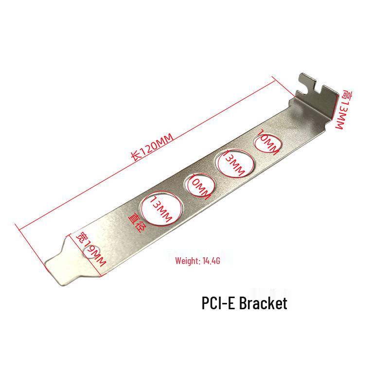 

Плата с PCI-E слотом для водяного охлаждения с двусторонним штуцером равного диаметра 9 мм/11 мм