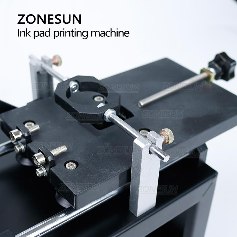 ZY-RM7-A Desktop Manuelle Tampondruckmaschine, Hand-Tampondruckmaschine, Tintendrucker, bewegliche Tinte-Druckmaschine