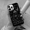 Science Chemistry Formulas Phone Case For For iPhone 17 Air 16 15 11 12 13 14 Pro Max Plus Coque