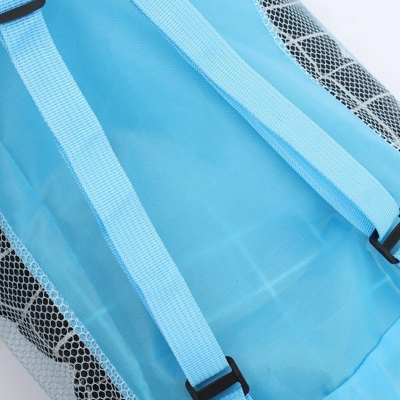 1Pc Foldable Beach Bag Sand Away Beach Mesh Toy Sea Shell Tote Kids Toy Storage Bag