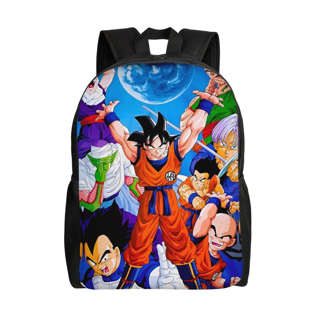 Dragon Ball Black Goku Backpack for Men Women Fashion High School Work Daypack  Laptop Shoulder Bag Outdoor