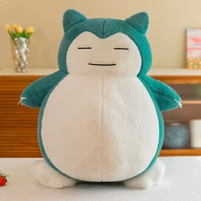 30/50cm Snorlax Plush Toys Cartoon Japan Anime Monster Elf Plush Doll Soft Stuffed Animal Doll Birthday Gift For Girls