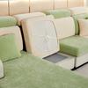 New Thick Elastic Sofa Seat Cushion Covers Solid Color Sofa Cover For Living Room Removable L Shape Armchair Couch Slipcovers