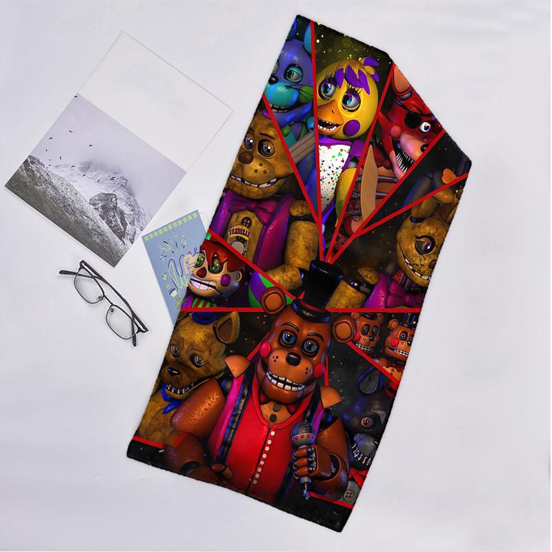 Freddy Bear Fashion Beach Towel: Ideal for Summer Adventures Soft, absorbent and quick drying suitable for swimming and bathing