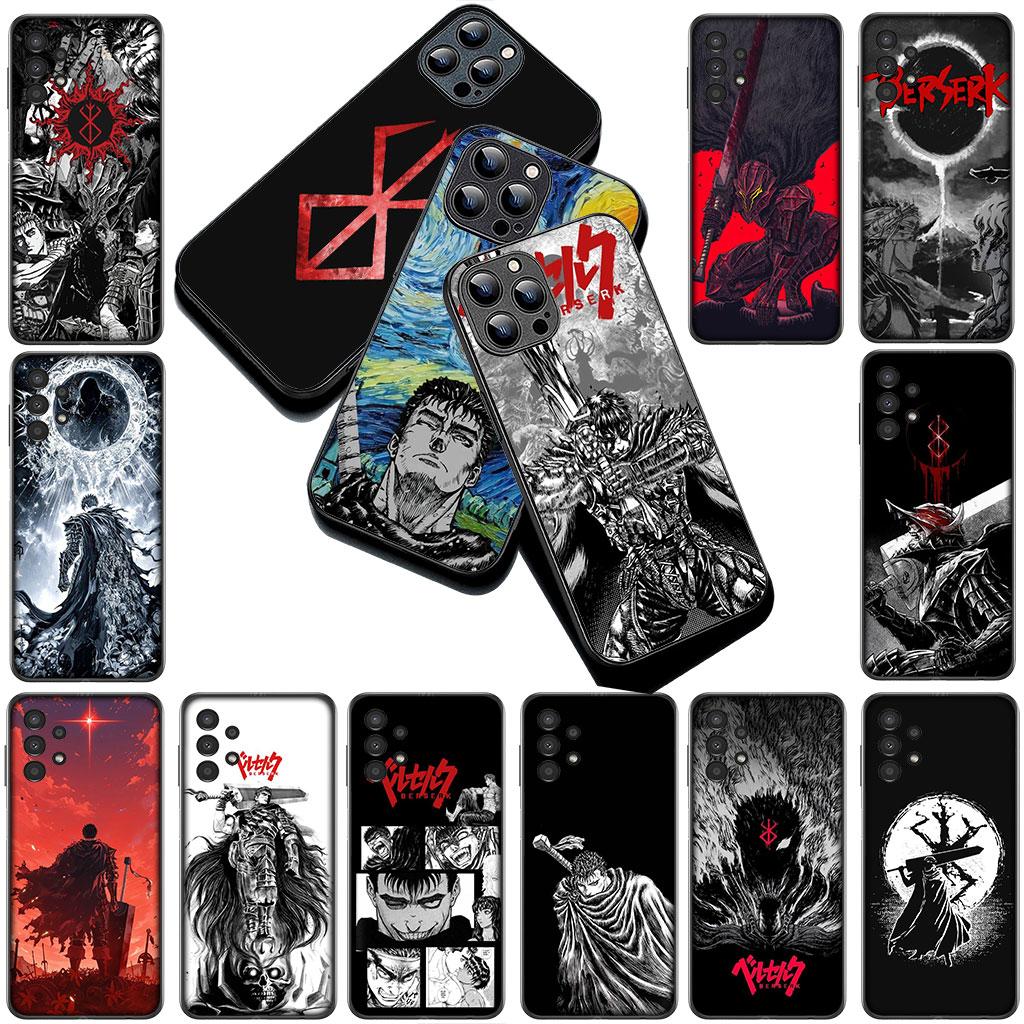 Phone Cover for Samsung Galaxy S22 S21 S20 FE Ultra Plus A07 A17 A15 A16 A25 A57 A37 Soft Silicone Case Berserks Poster Guts
