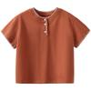 Kinder-Sommer-T-Shirt mit Stickerei, kurzärmelig, 2026