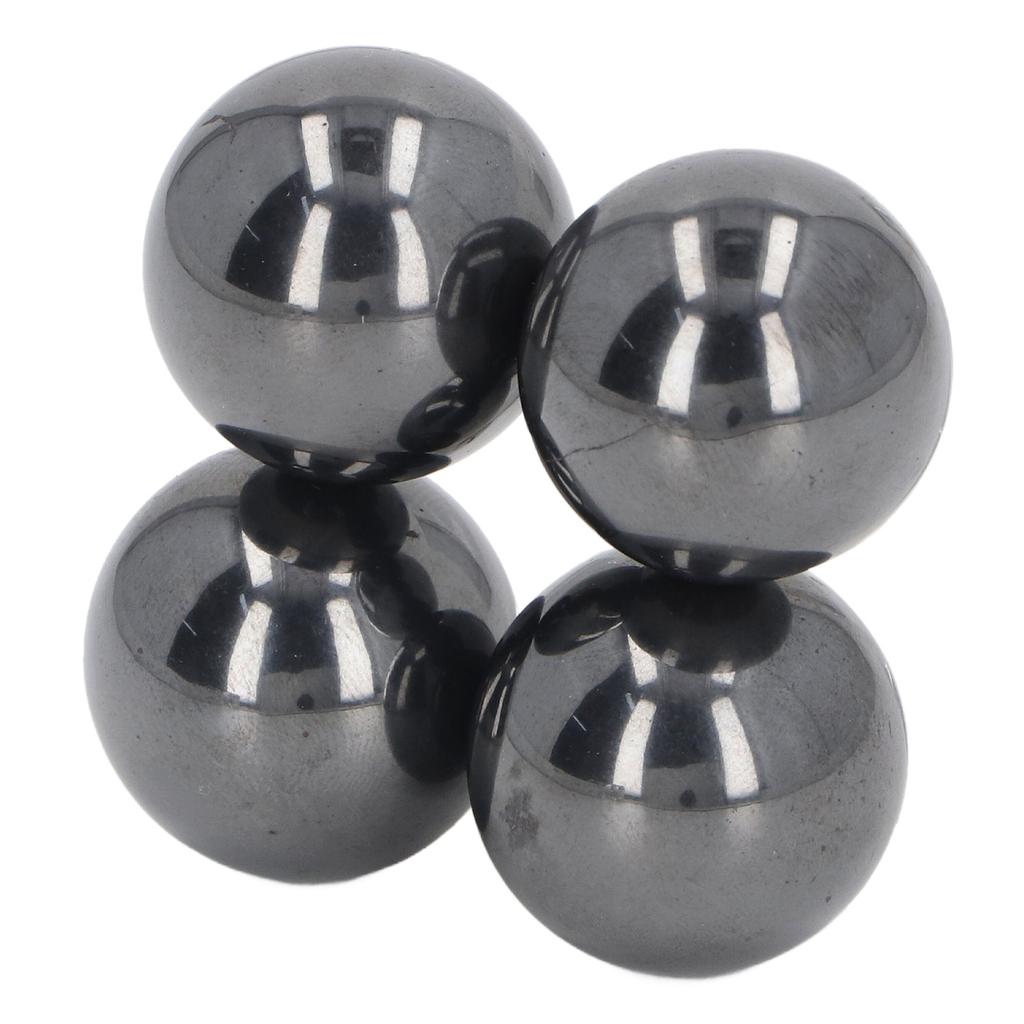 15PCS 25mm Spherical Magnets Ferrite Black Magnetic Stone Balls for Adults Stress Relief Office Desk Toys