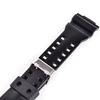 Kauçuk Saat Kayışları Erkekler Siyah Spor Dalış Silikon Saat Kayışı Bant Metal Toka G-Shock Saat Aksesuarları İçin