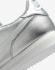 IR0042-001 Nike Cortez Metallic SilverGrey Fog White (Women's)
