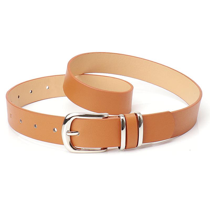 Leopard Print Double Circle Waist Belt - Women's PU Leather Versatile Accessory for Jeans and Dresses