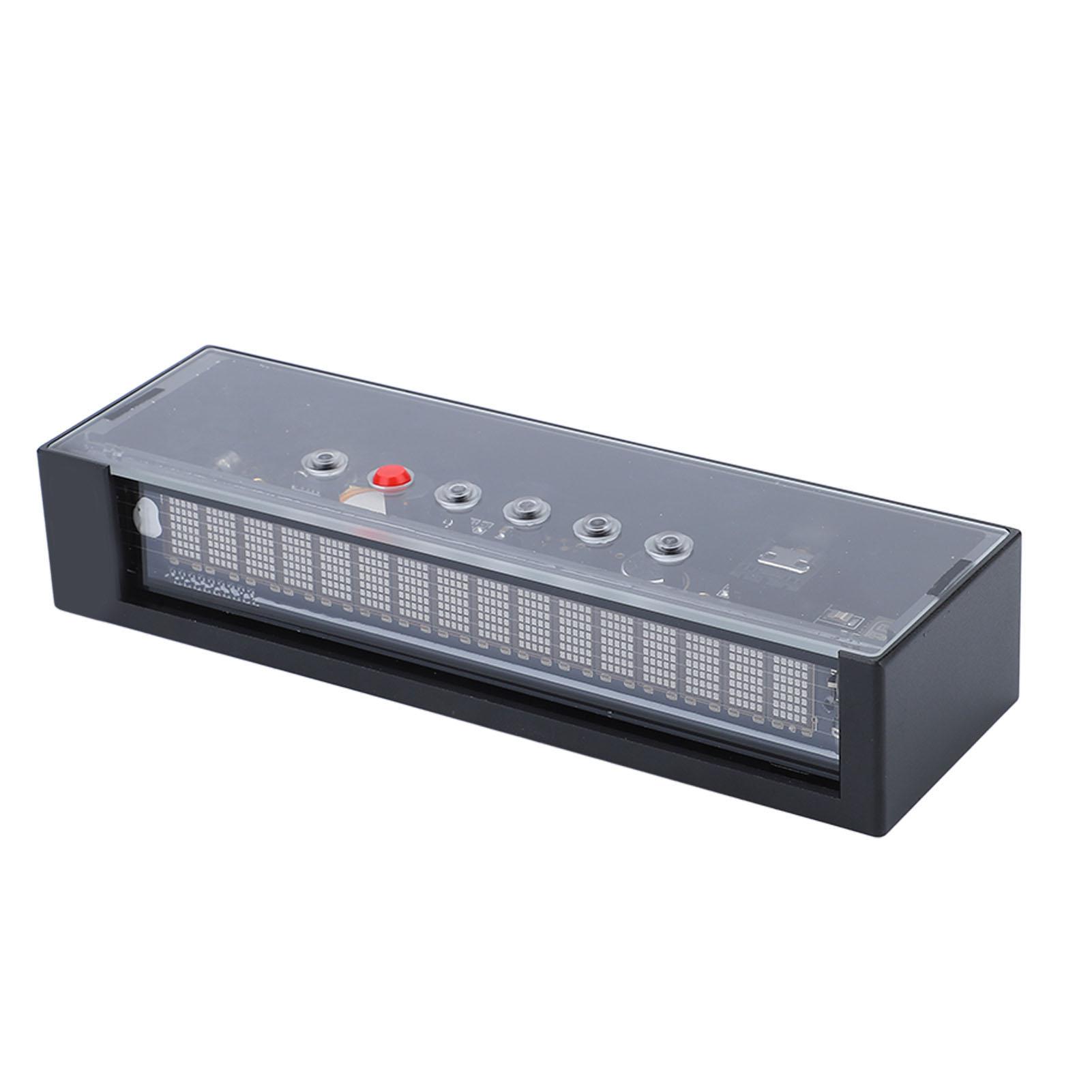 

Audio Level Meter Vintage VFD Excellent Visual Effect Standard Time Function Remote Control Sound Level Indicator