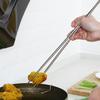 2Pairs Extended Length Stainless Steel Chopsticks Cooking Utensils Perfect For Frying Hot Pot And Serving Food