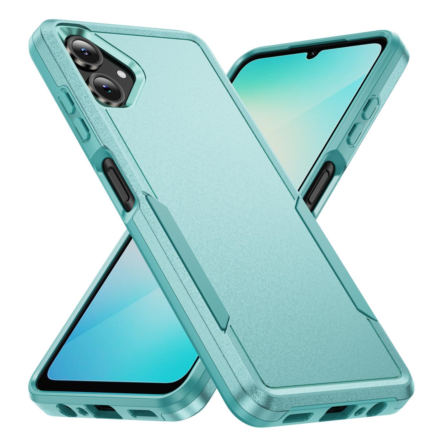 

For Samsung Galaxy A06 5G Case PC+TPU Military Grade Drop Protective Phone Cover Green