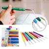 53PCS Mixed Color Crochet Hooks Kit with Box DIY Weaving Tools Useful Knitting Needles  Home Use