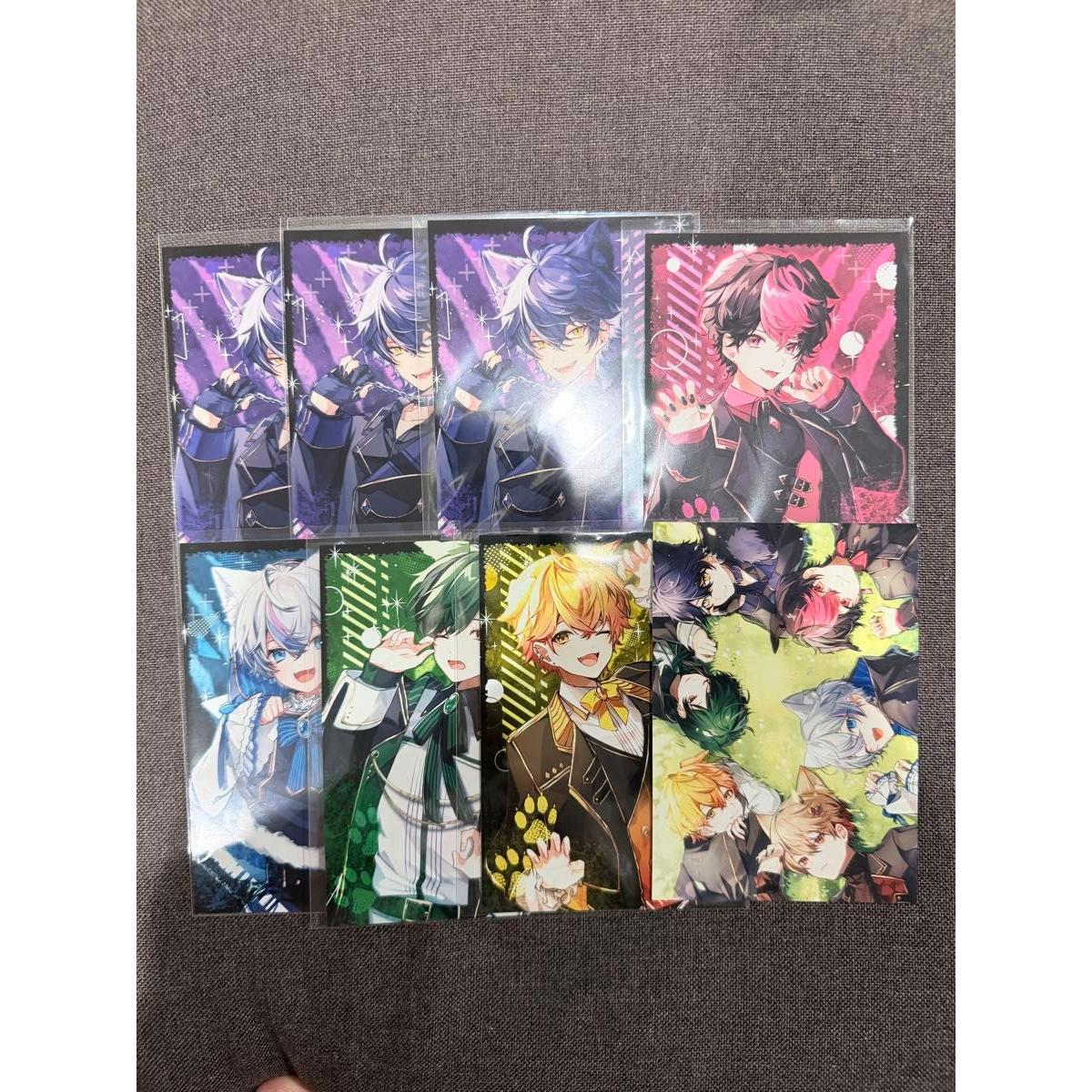 Used Chiffoni Bromide Family Mart Secret Cat Ears Dog Ears Newly Written Suchi Iruma Ran Mikoto Ameno Kosame