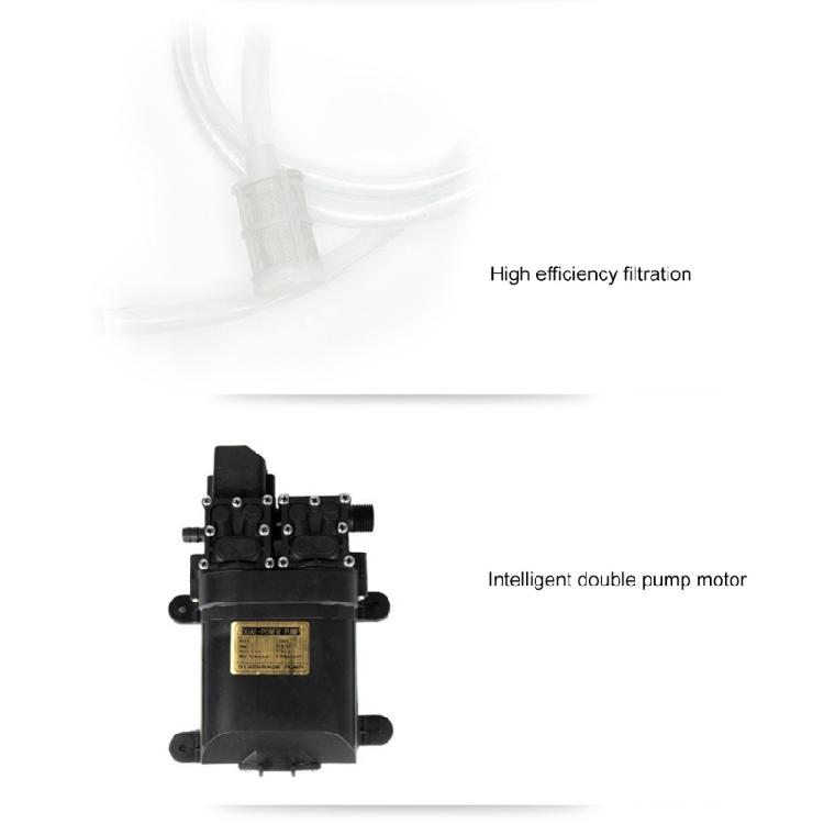 Efficient 12V Electric Car Cleaner Wash Unit with Double Pump Designs for Long Lasting Performances and Easy Operation