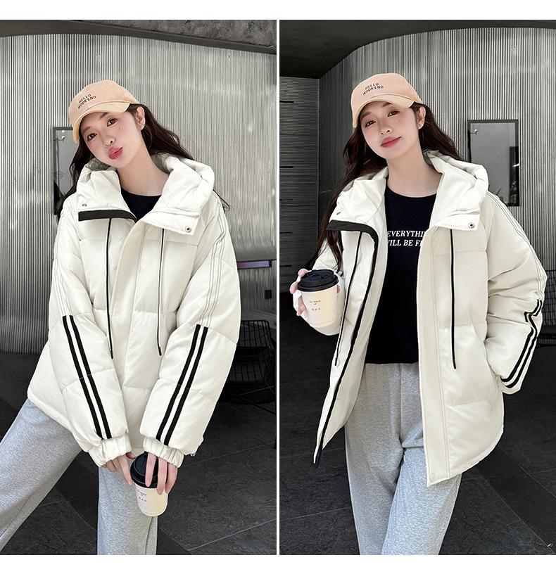 Women’s Short Hooded Windproof Thicken Warm Winter Jacket 3 Colors