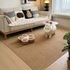 Modern Solid Color Carpet Living Room Decoration Easy Cleaning Home Bedroom Rug Prevent Cat Scratching Bedside Large Area Mat