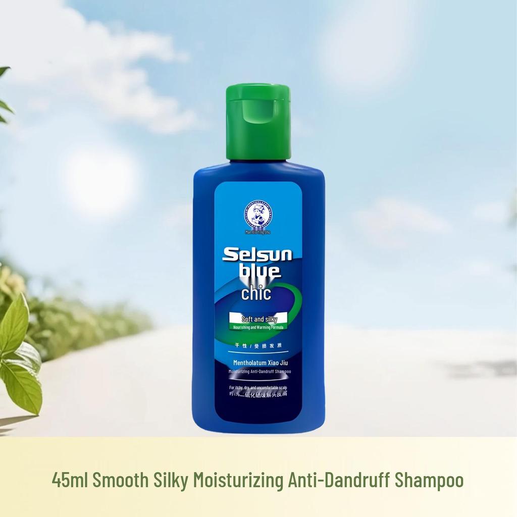 Dashing Multi-Effect Men's Anti-Dandruff Shampoo with Selenium Sulfide - Oil Control & Refreshing Fragrance