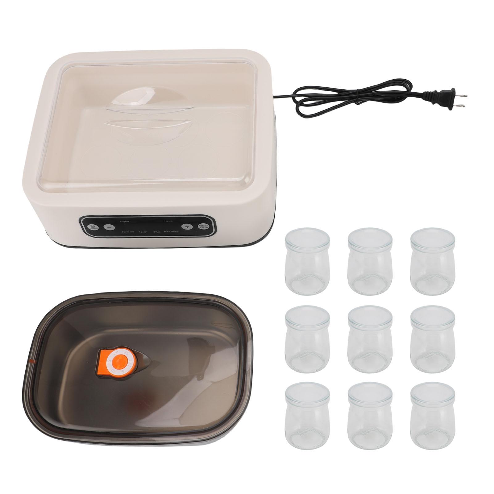 

Умный производитель йогурта большой емкости квадратный автоматический ферментер ферментная машина для рисового вина натто L(for 6.5-9kg)