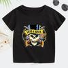Rock Gun N Rose T-Shirt Summer Kids Fashion Music Short Sleeve Soft Top Comfortable Teenage Clothing for Boys Girls Punk Shirt