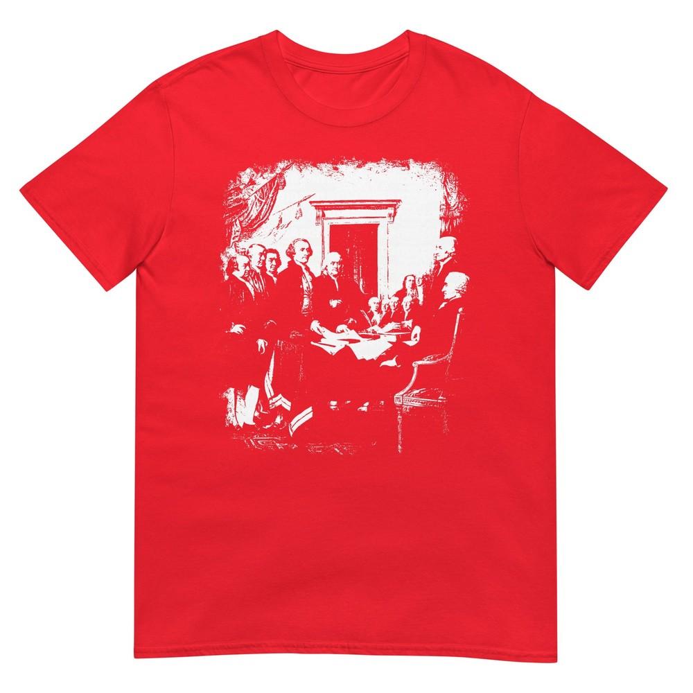 Signing The Declaration Of Independence 4th Of July 1776 250 Tshirt S
