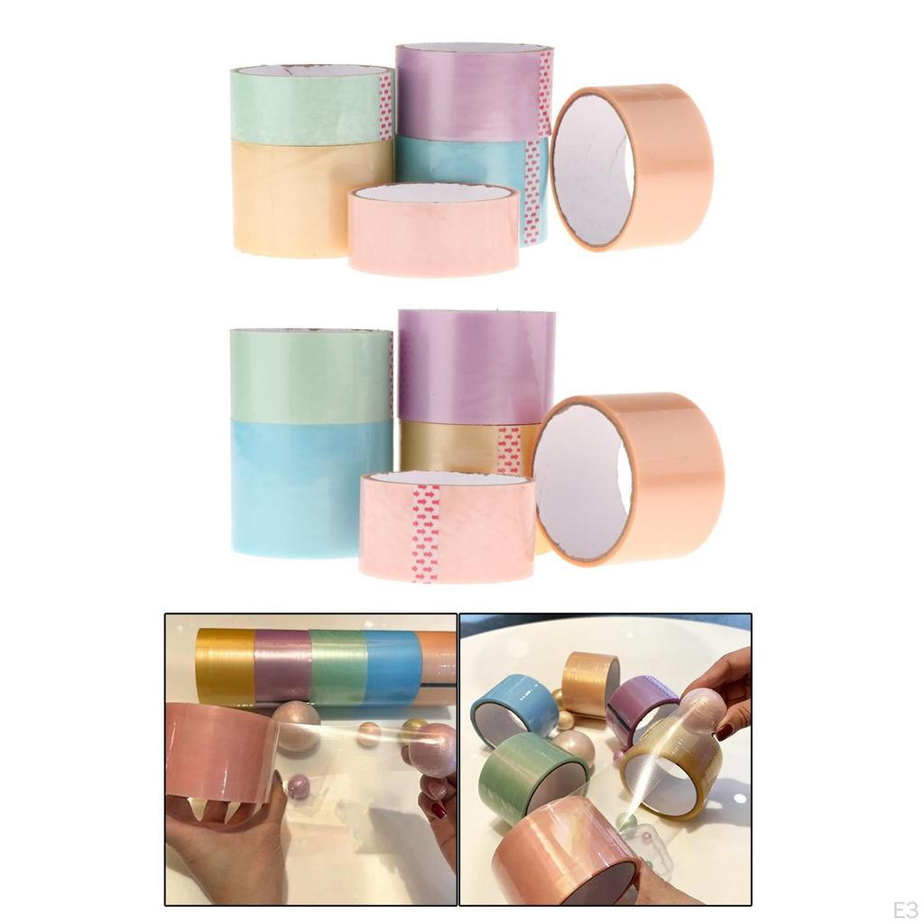 6x Klebekugel-Tapes Klebeband Dekorative Pädagogische Spielzeuge DIY Basteln Handgemacht