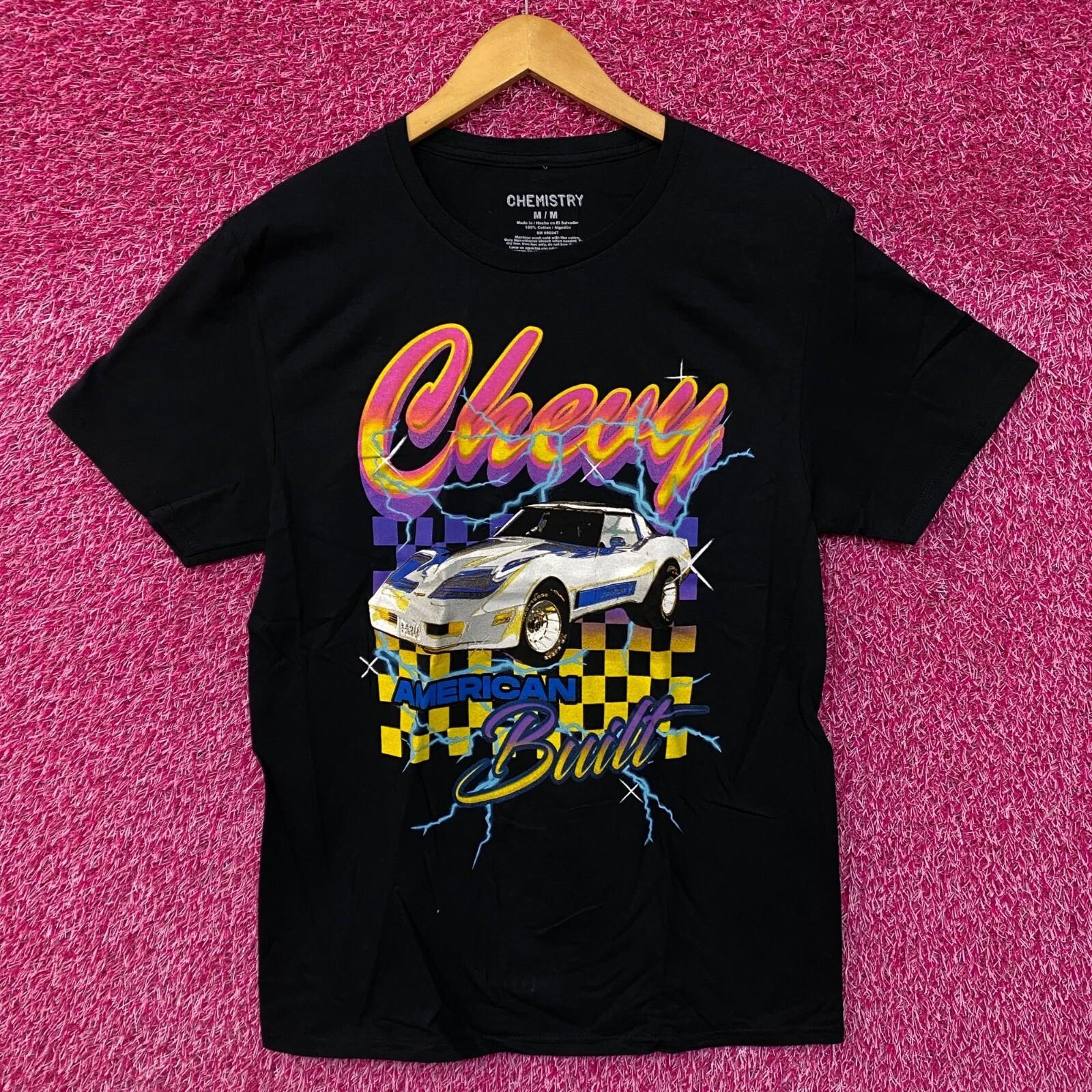 Chevy Corvette American Built Car Promo Tshirt 4XL