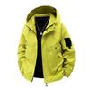 Solid Color Jacket Men's Spring and Autumn Loose Trend Sports Outdoor Waterproof Casual Hooded Jacket Jacket