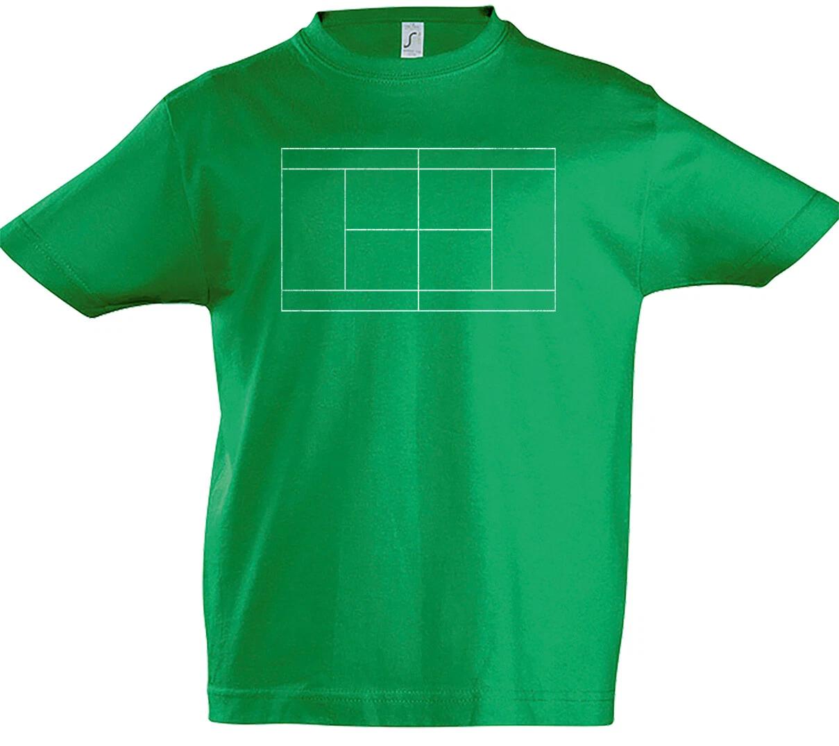 Tennis Court I Kids Boys kids boys T-Shirt Love Addiction Tennis Racket Field Ball 130