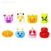 8Pcs/set Halloween Decoration Ornaments Micro Landscape Miniature Resin Craft Figurine Mini Pumpkin Ghost Garden Decoration