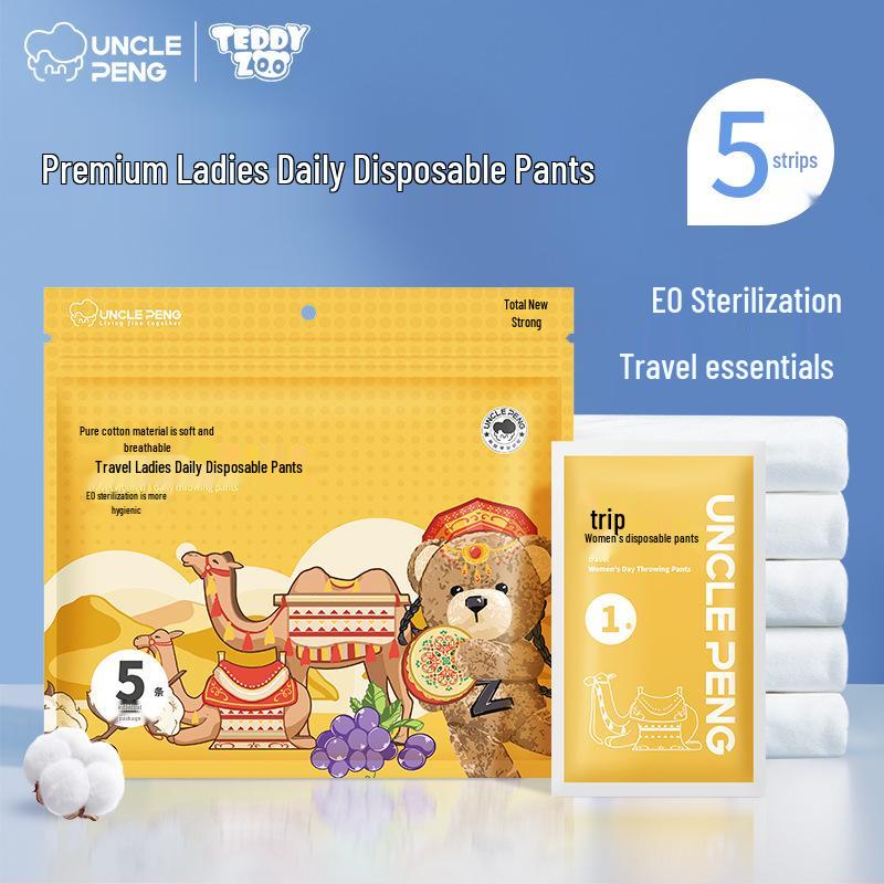 

Disposable Women s Maternity and Postpartum Underwear, Wash-free, 5-Pack