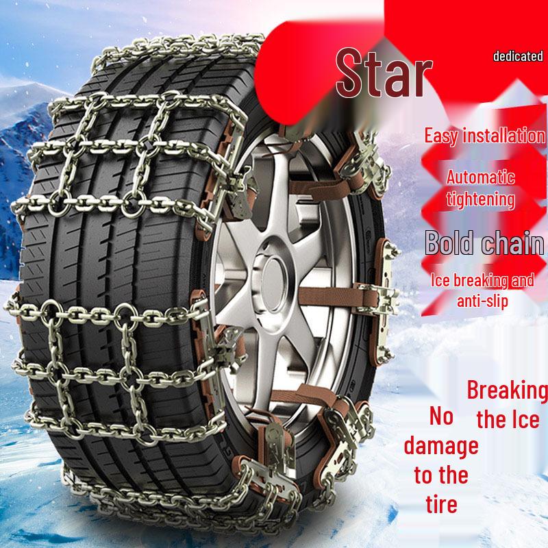 Heavy-duty Snow Tire Chains for Xingyue 235/55R18 & 245/45R20