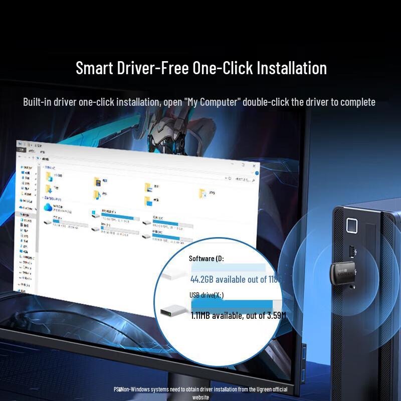 UGREEN USB WiFi Adapter (CN version)