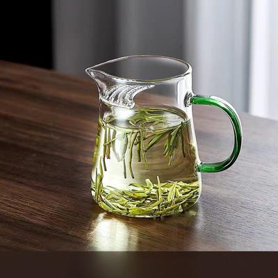 Glas Mondsichel gerechte Tasse Teeausguss integriert Grüntee Spezial Teeset Filter Teetasse Filter Kung Fu Teeausgießer