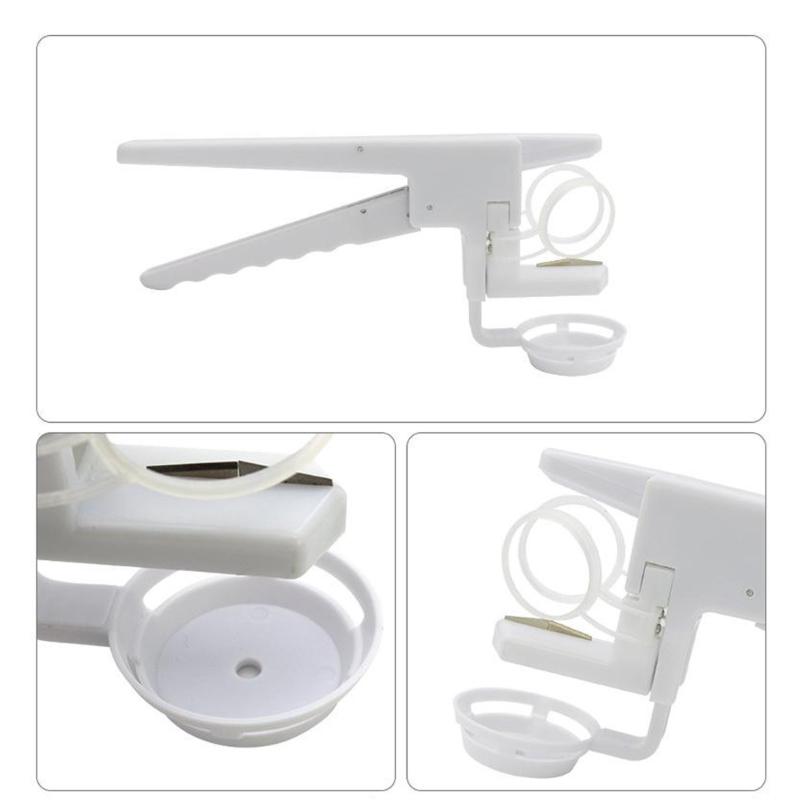 Food Grade Eggs Breaker Handheld Cracker with Ergonomic Handle for Kitchen UseDishwasher Safe Easy Cleaning Separator