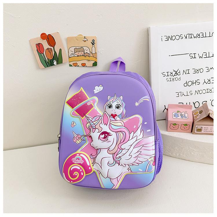 Cute Hard Shell Kids Backpack With Animal Design For School And Preschool