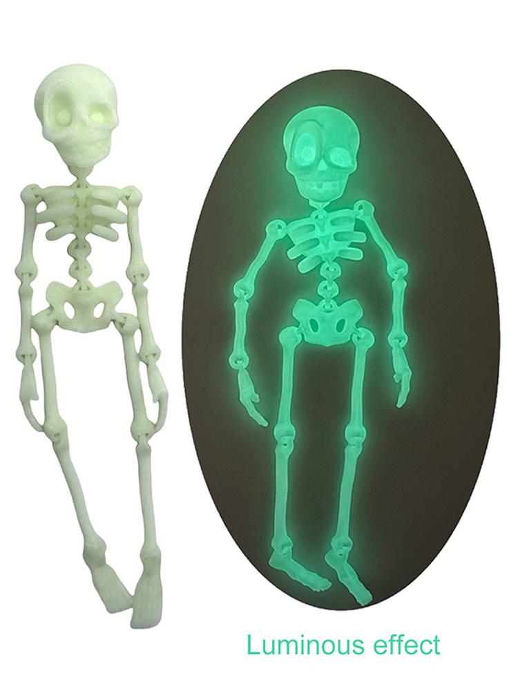 Bewegliches Skelett Kühlschrankmagnet mit beweglichen Gelenken 3D-gedruckte Skelett Kühlschrankmagnete für Küche Büro und Garage