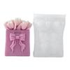 Detailed Rose Designs Silicone Candle Mould For Creating Beautiful Decorative Candle Home