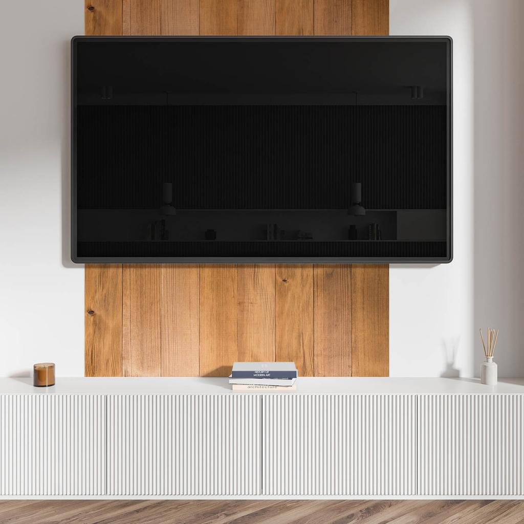 Naklejany Panel Pcv Z Motywem Idealny Do Przedpokoju 120X60 Cm Drewniana Struktura Desek