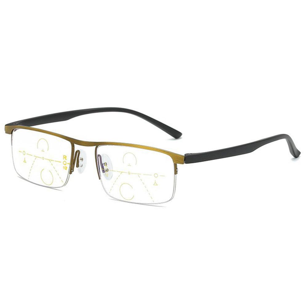 100-400. Smart Zoom Anti-blue Reading Glasses For Men Glasses And Goggles Purpose Dual Women El W1L4