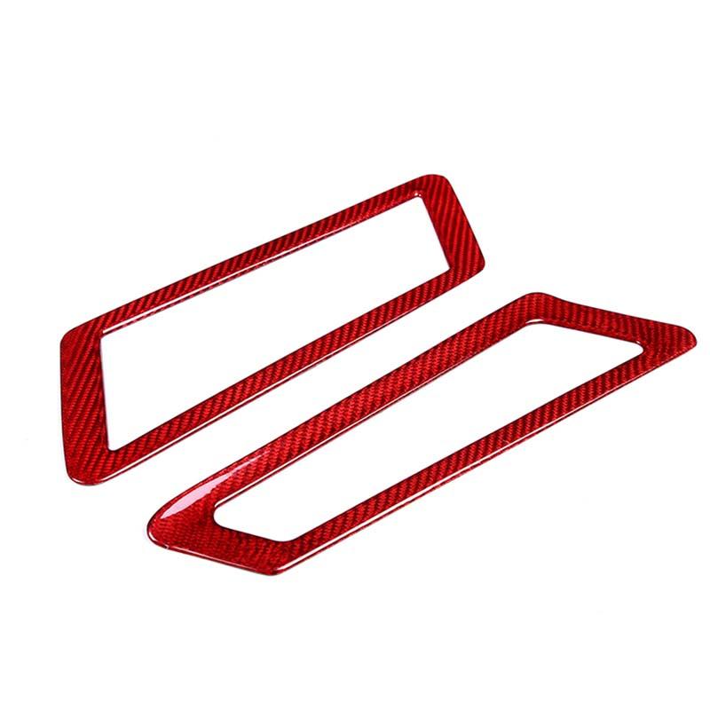 

Real Carbon Fiber Car Side Air Vents Fender Flow Outlet Trim Cover Sticker For Mercedes Benz G Class W463 12-18 Car Accessories