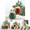 Miniature Apple Plush Milk Tea Cup Keychain Soft Sponge Filled Cute Gift Toy