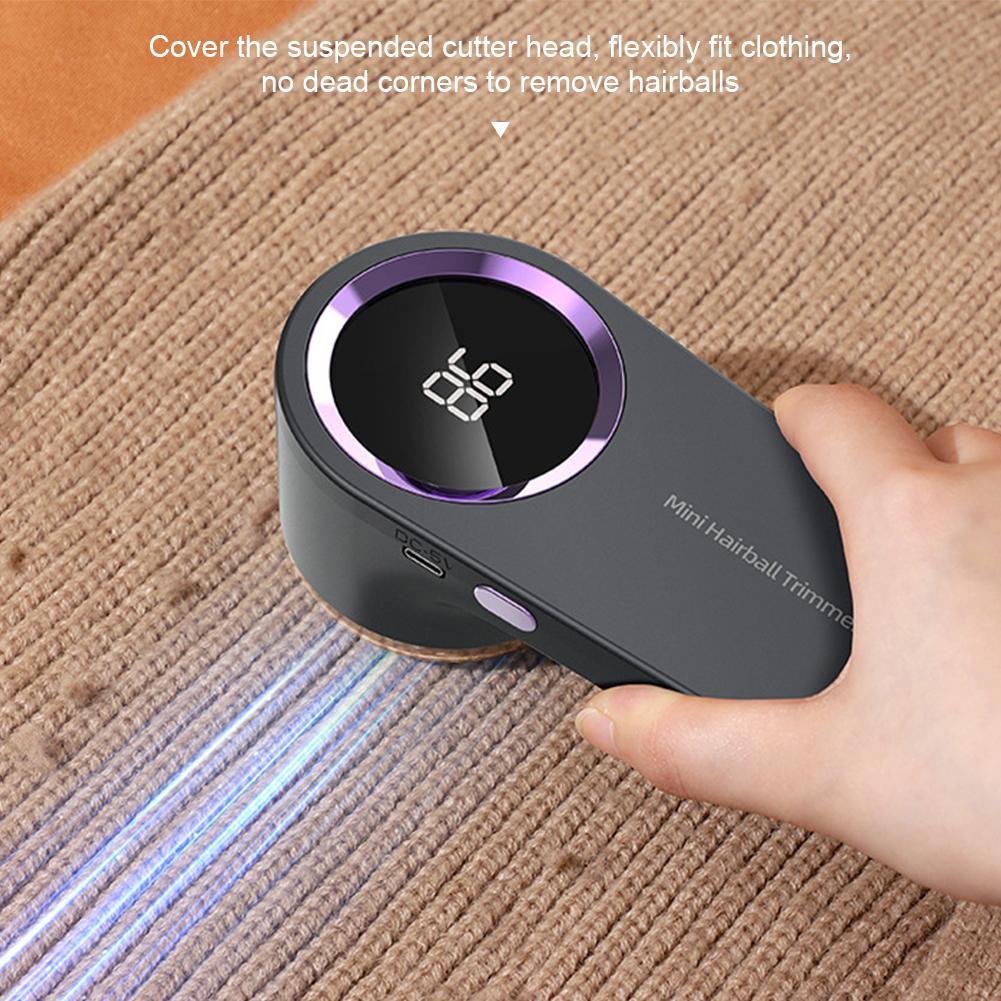 USB Rechargeable Lint Remover for Clothing LED Digital Electric Pellet Fluff Remover Fuzz Fabric Shaver Sweater Dropshipping