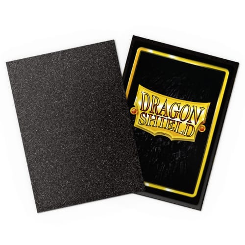 Dragon Shield Sleeves, Standard Size (100 Sleeves) AT-11024 Matte/Jet