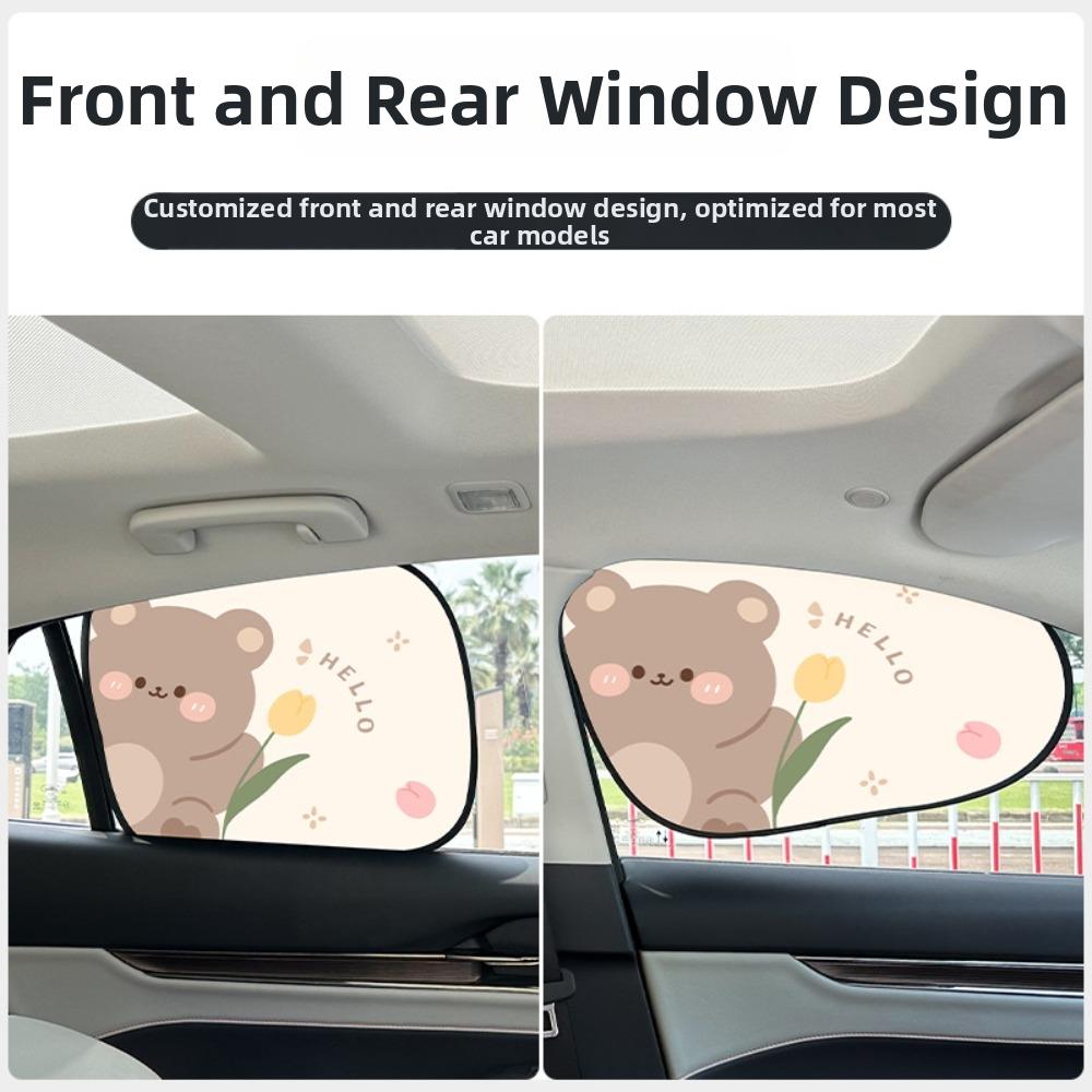 Sun Protection Car Window Sunshade Foldable Car Solar Protection New Auto Sun Visor Car Window