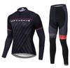 Cycling Suit Long Sleeve Suit Men's and Women's Quick-Drying Highway Mountain Bike Suit Outdoor Cycling Equipment